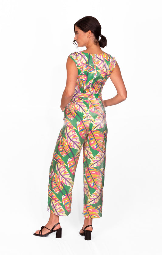 Jumpsuit estampado multicolor