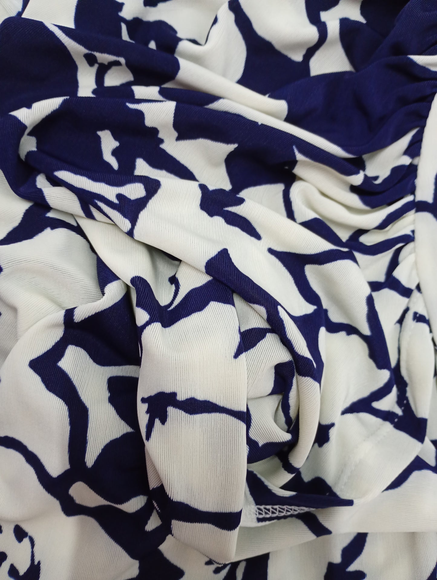 Vestido Floral Marino