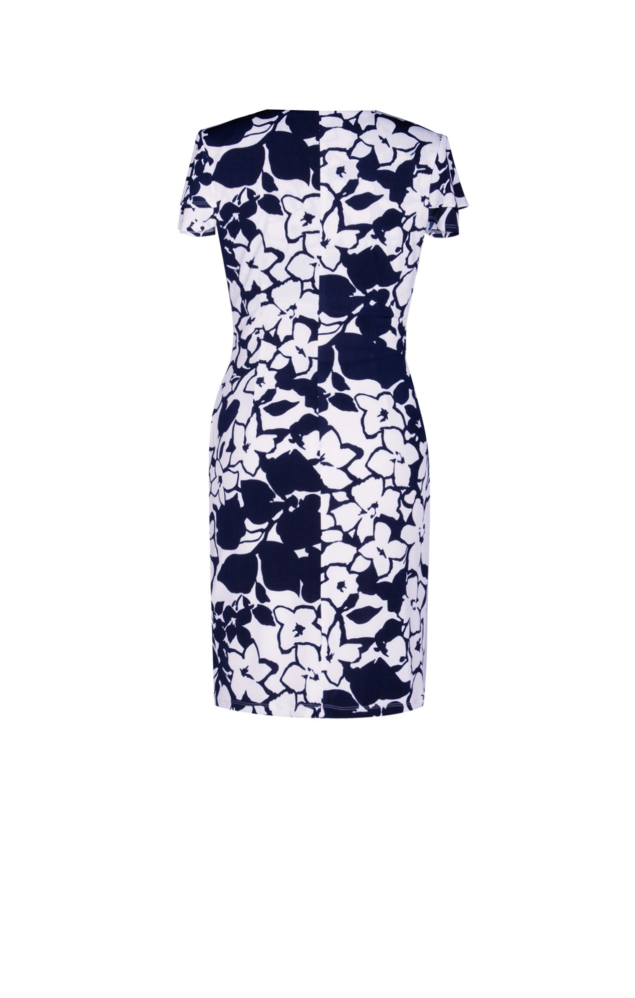 Vestido Floral Marino