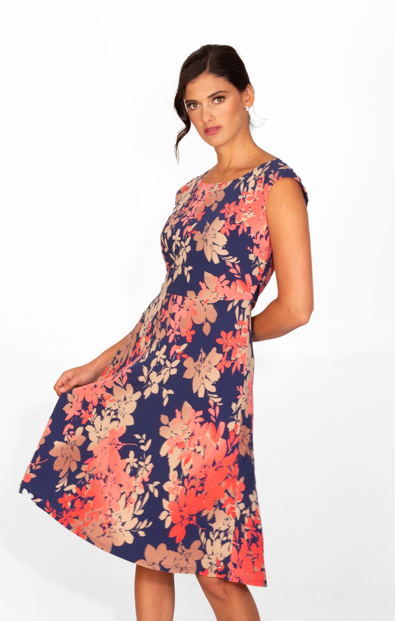 Vestido de licra Floral