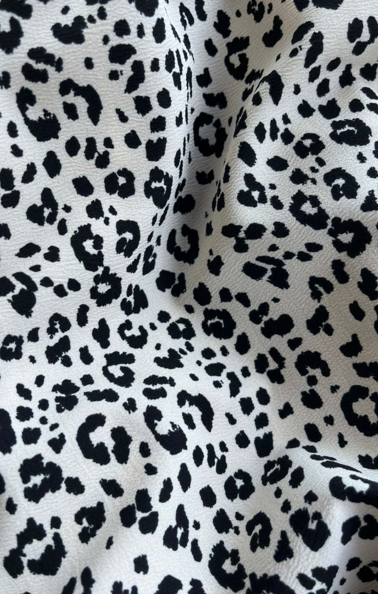 Vestido animal print