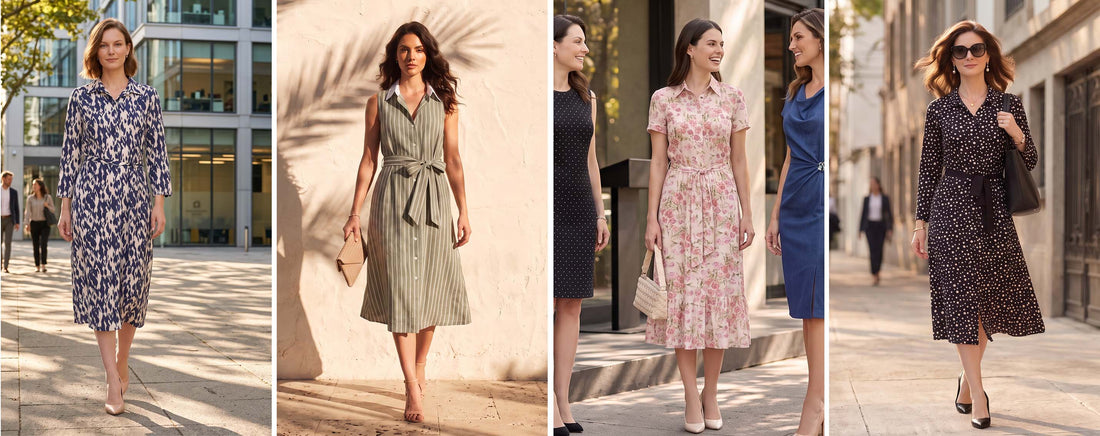 Vestidos camiseros: el clásico que siempre se reinventa