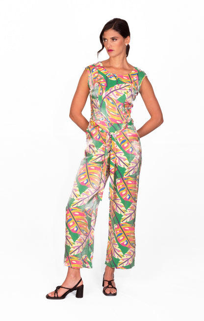 Jumpsuit estampado multicolor