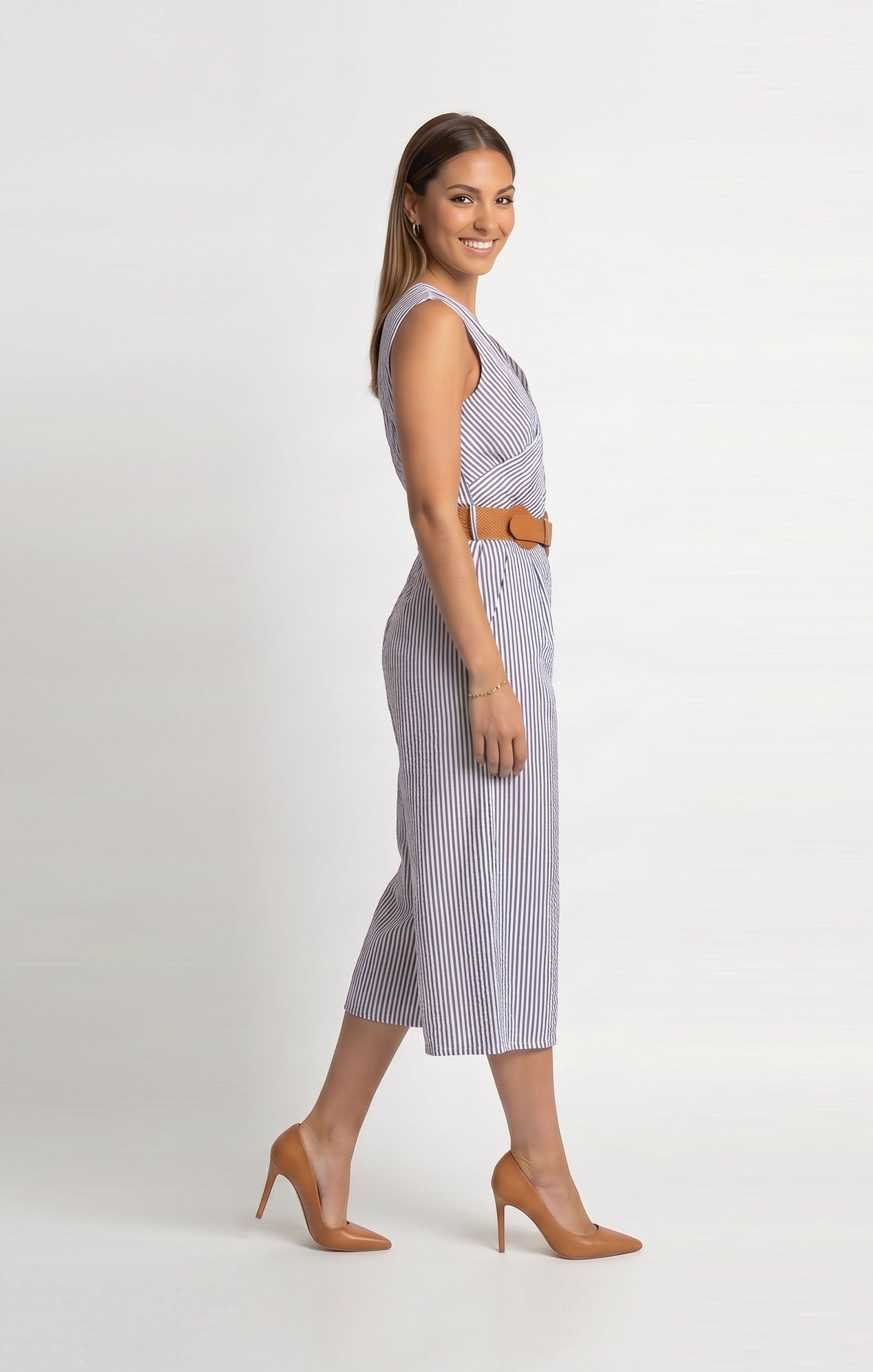 Jumpsuit a rayas