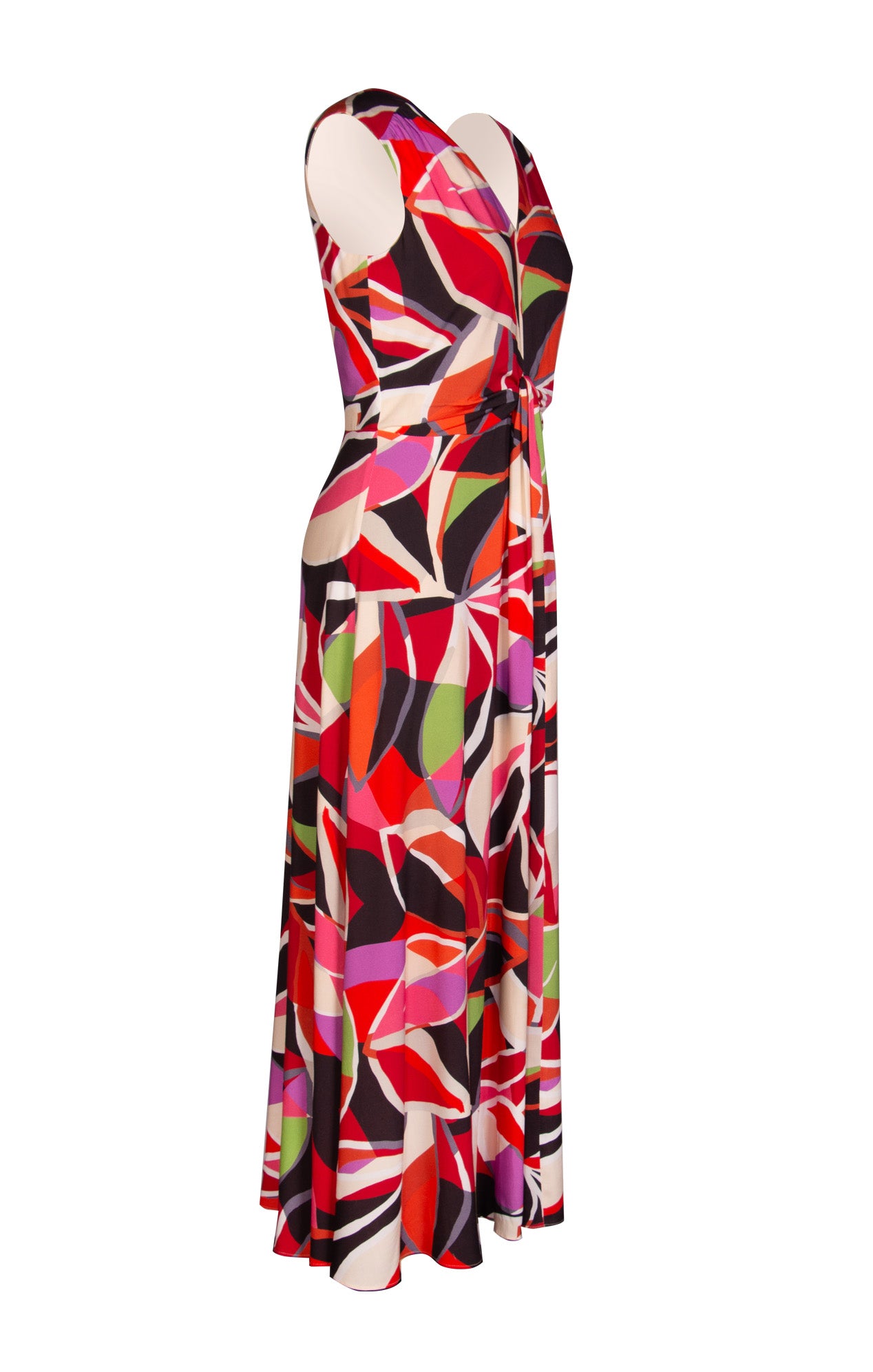 Vestido Estampado Maxi