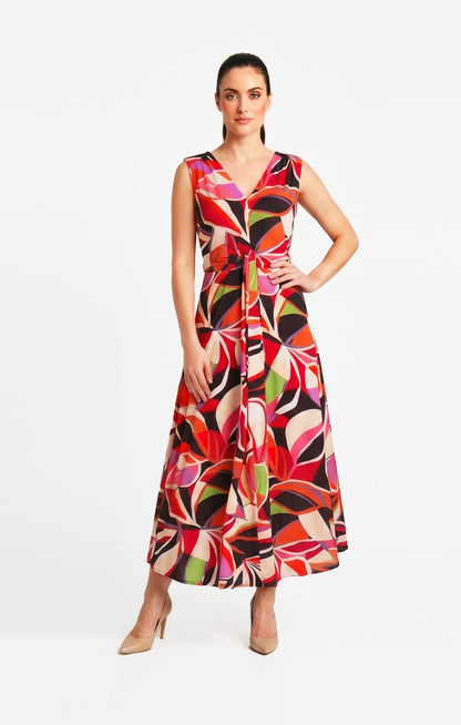 Vestido Estampado Maxi