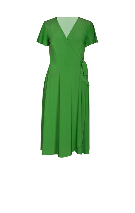Vestido Verde tipo envolvente