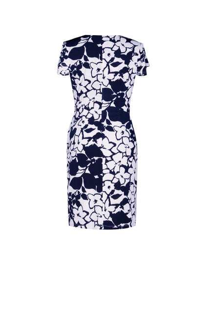 Vestido Floral Marino