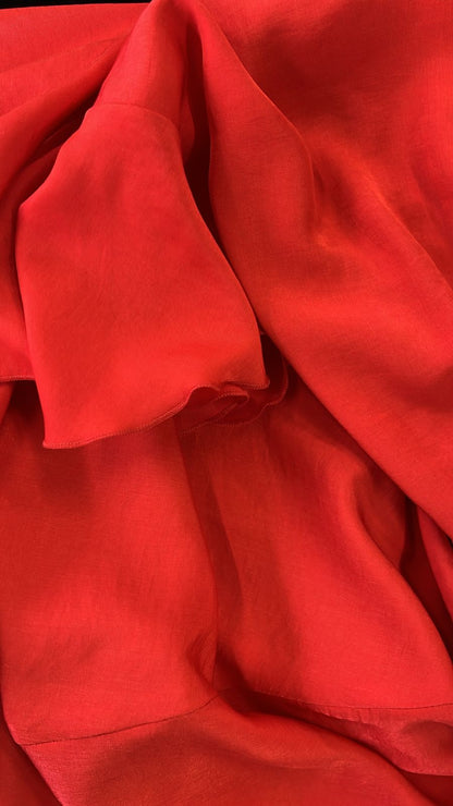 Vestido Rojo satinado