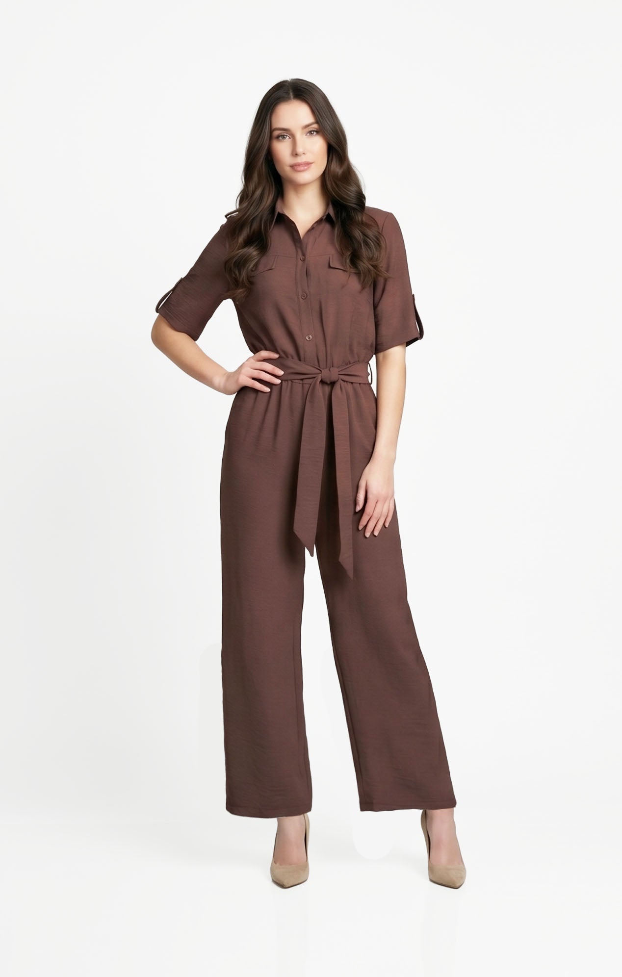 Jumpsuit café cargo