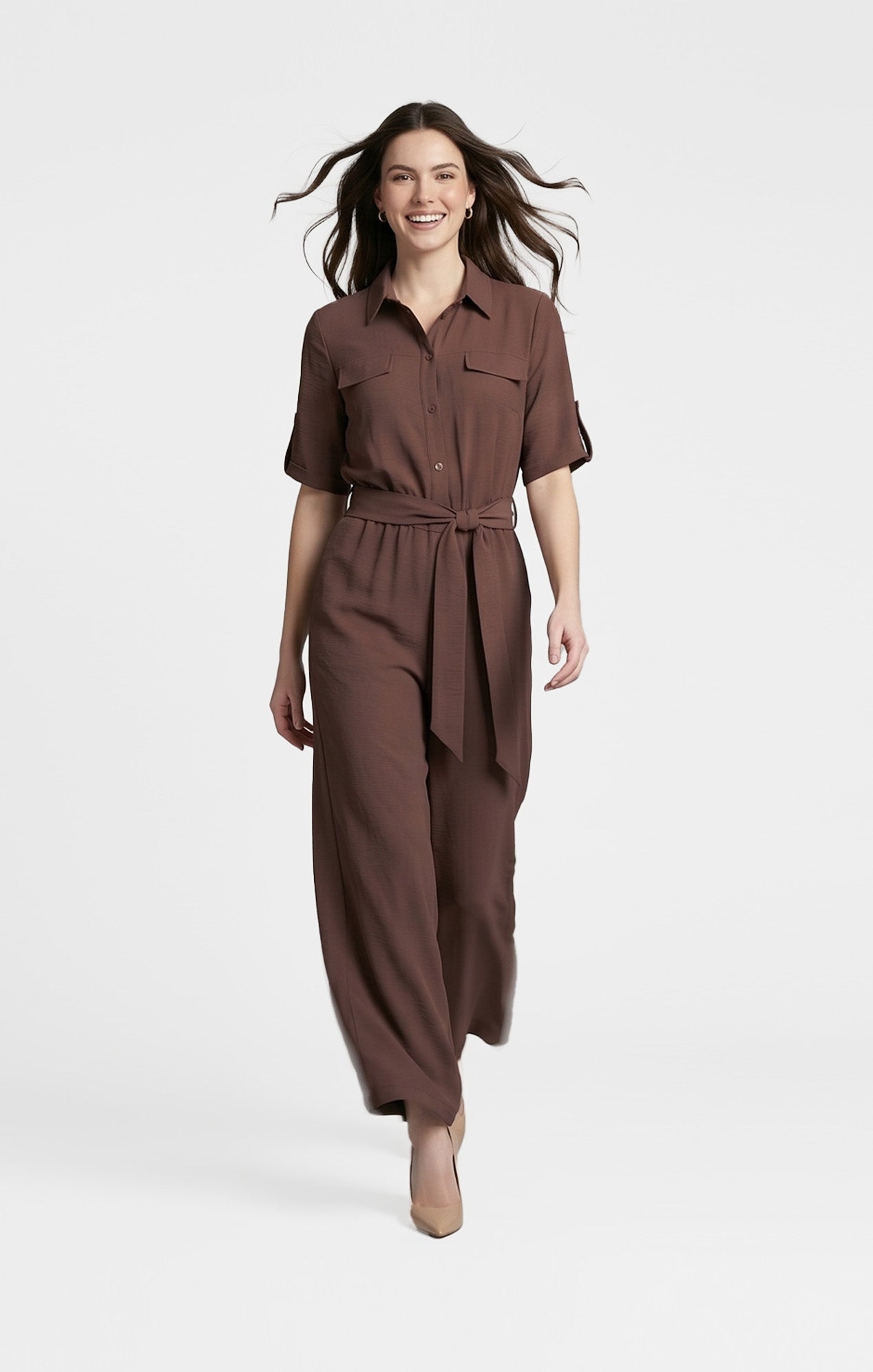 Jumpsuit café cargo