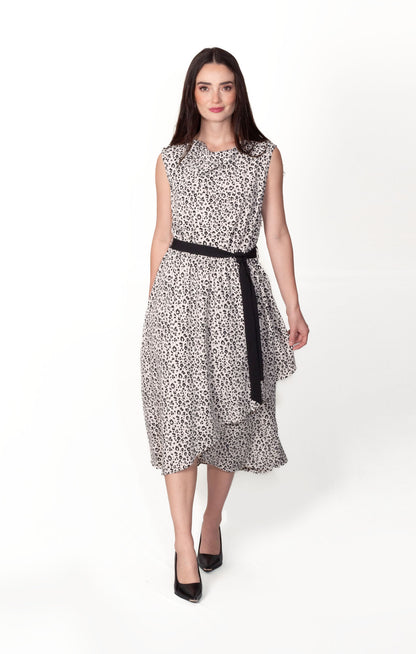 Vestido animal print