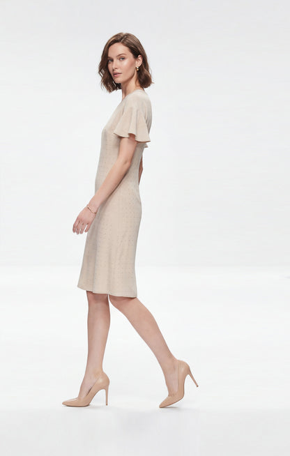Vestido Beige Diamonds