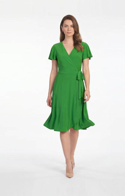 Vestido Verde tipo envolvente
