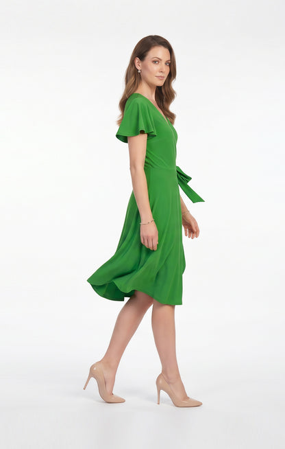 Vestido Verde tipo envolvente